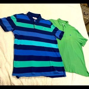 Mens Large southern tide polo shirts